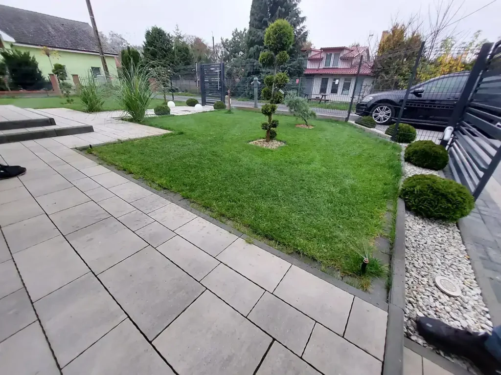 Einrichtung des Gartens 4